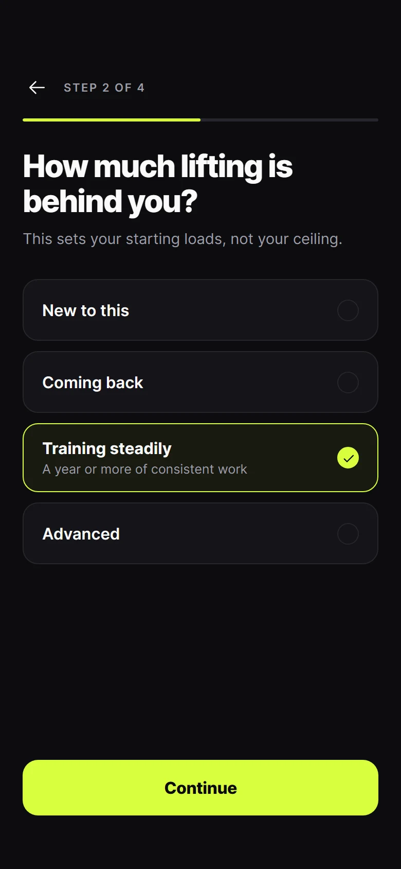 Aurora Onboarding preview