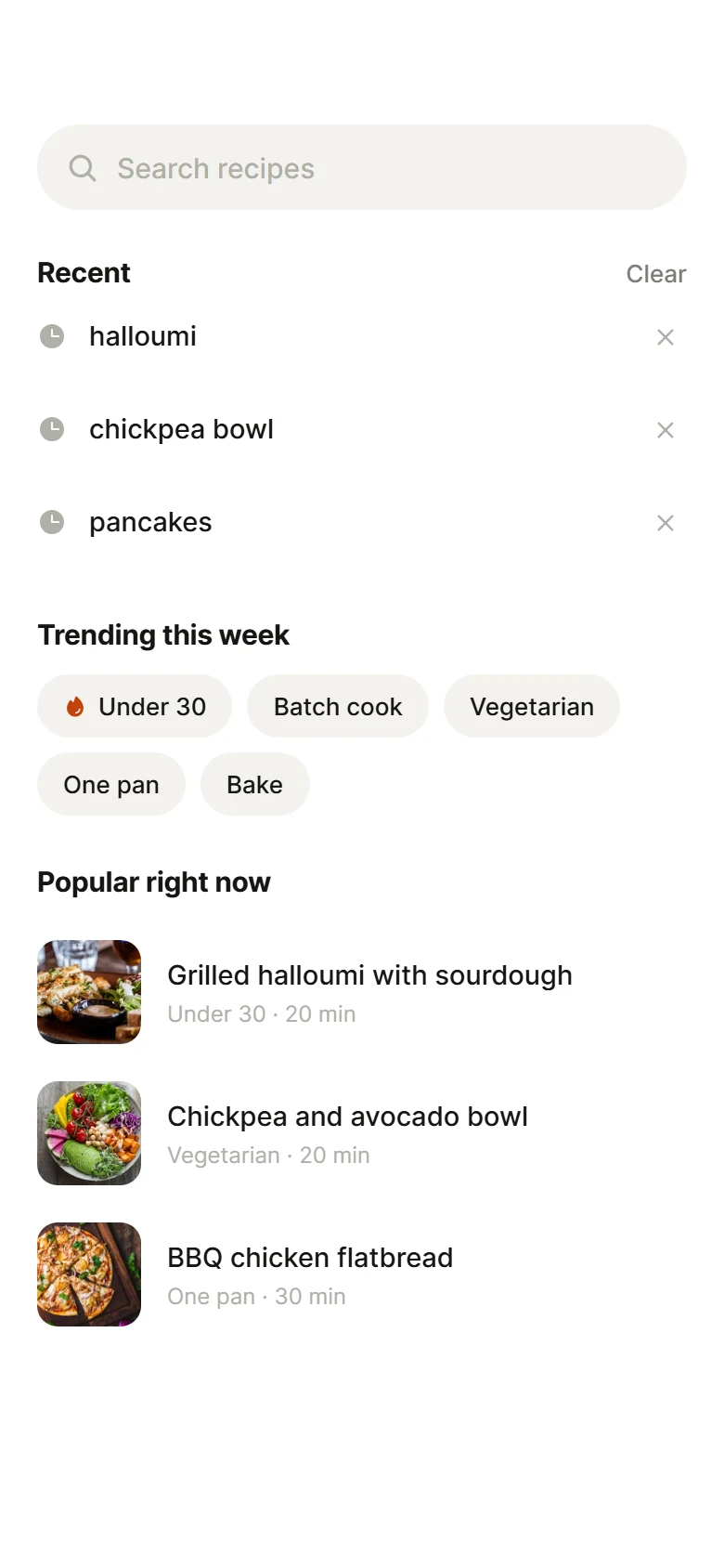 Beacon Search preview