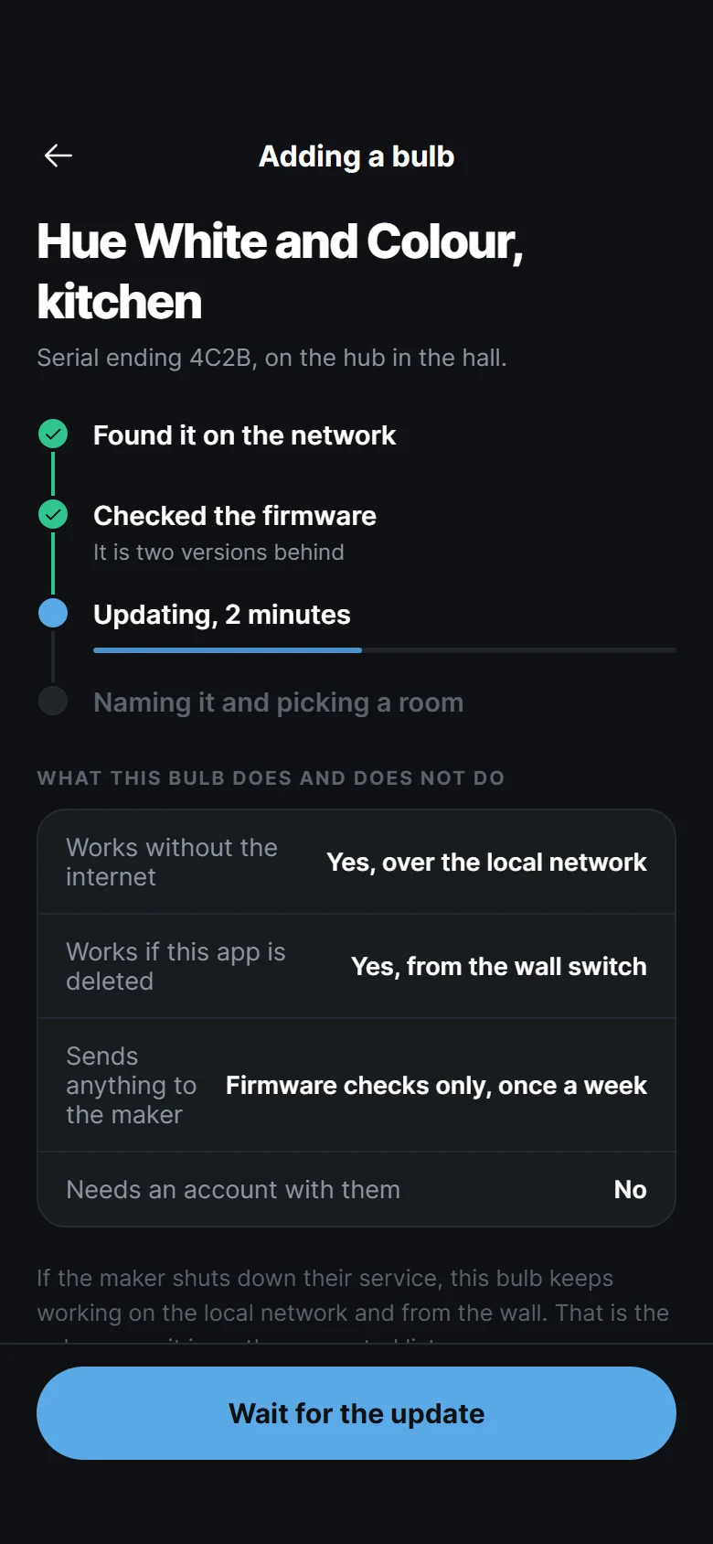 Beam Add a Device preview