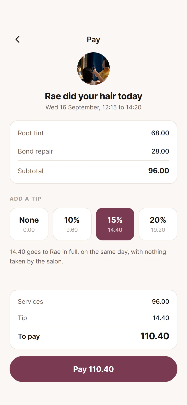 Burnish Pay And Tip preview