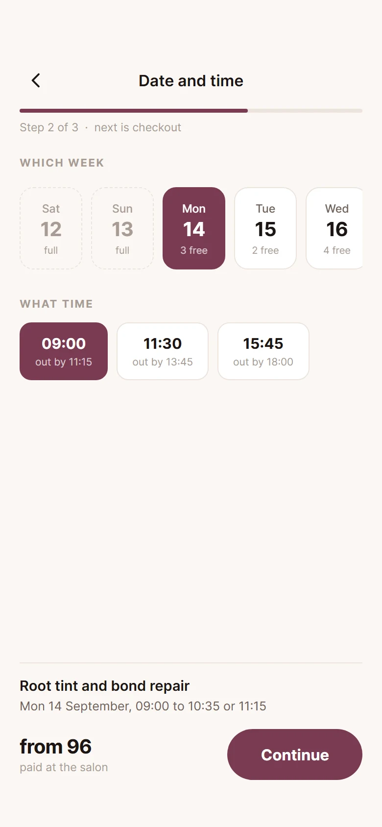 Burnish Time Slots preview