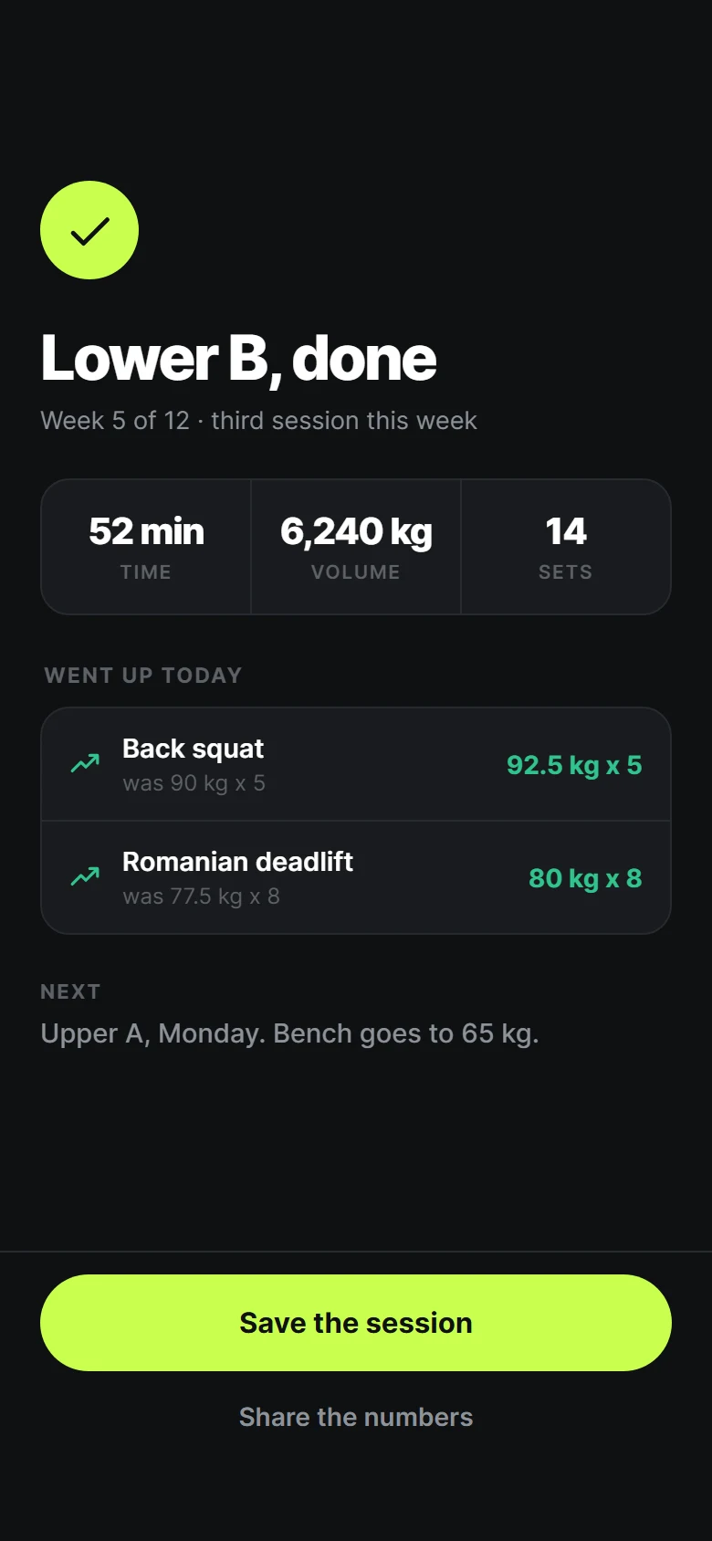 Cadence Session Done preview