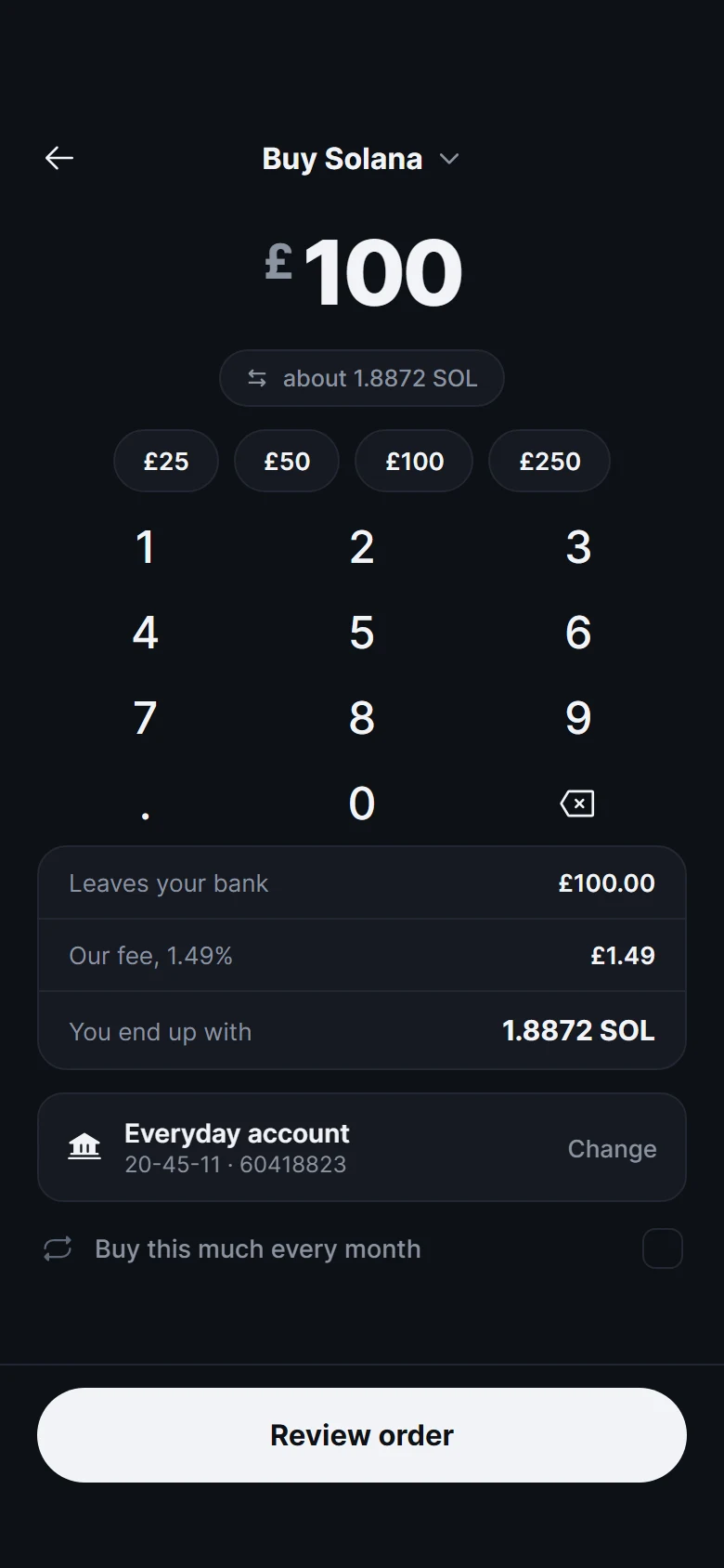 Chain Buy preview