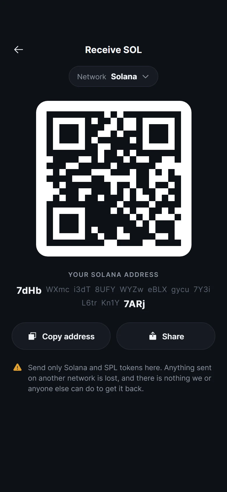 Chain Receive preview