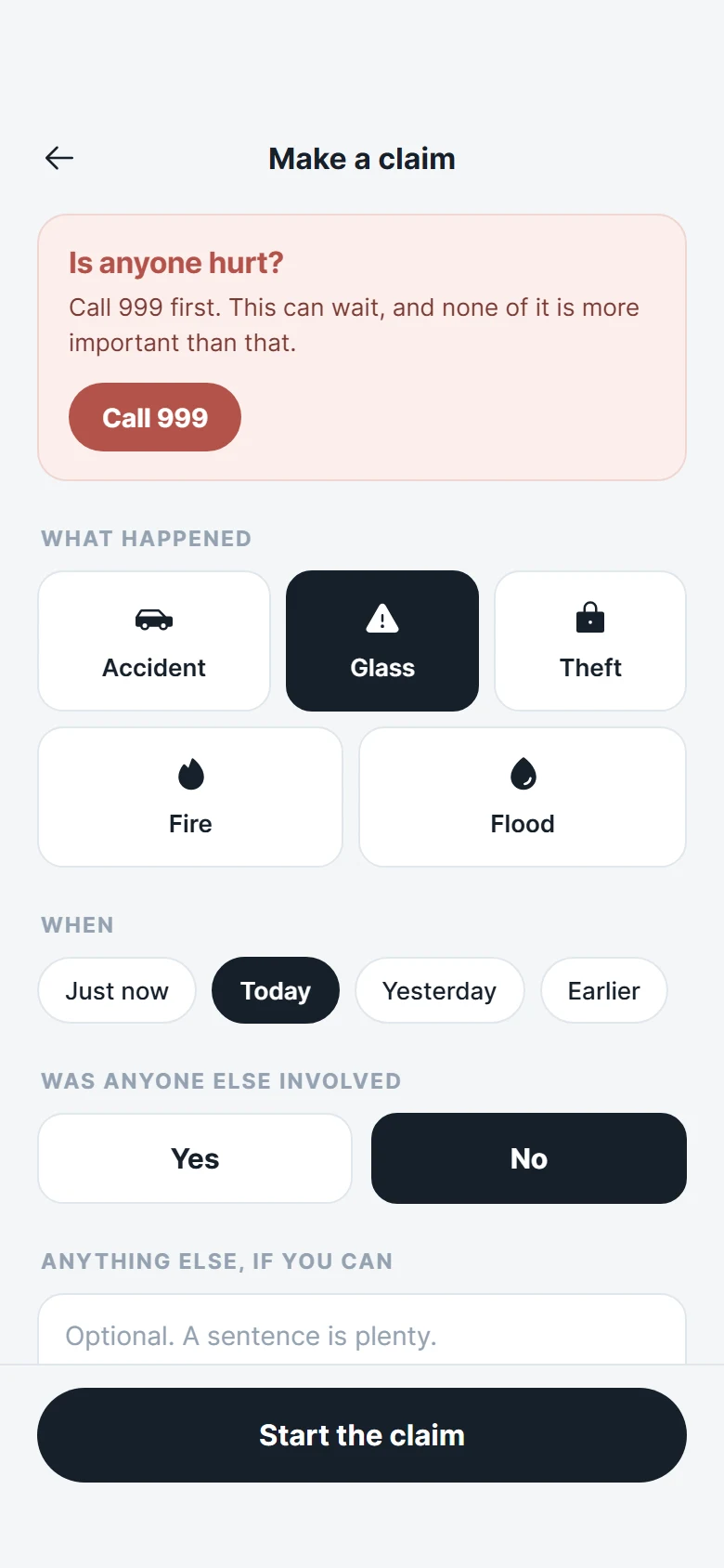 Cover Start A Claim preview