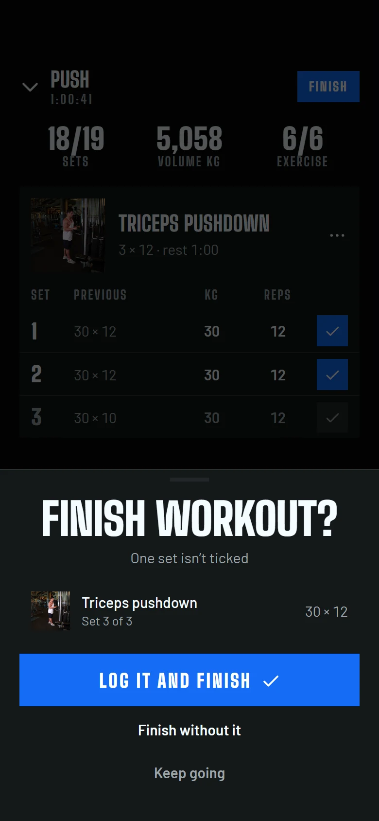 Fitkit Finish Early preview