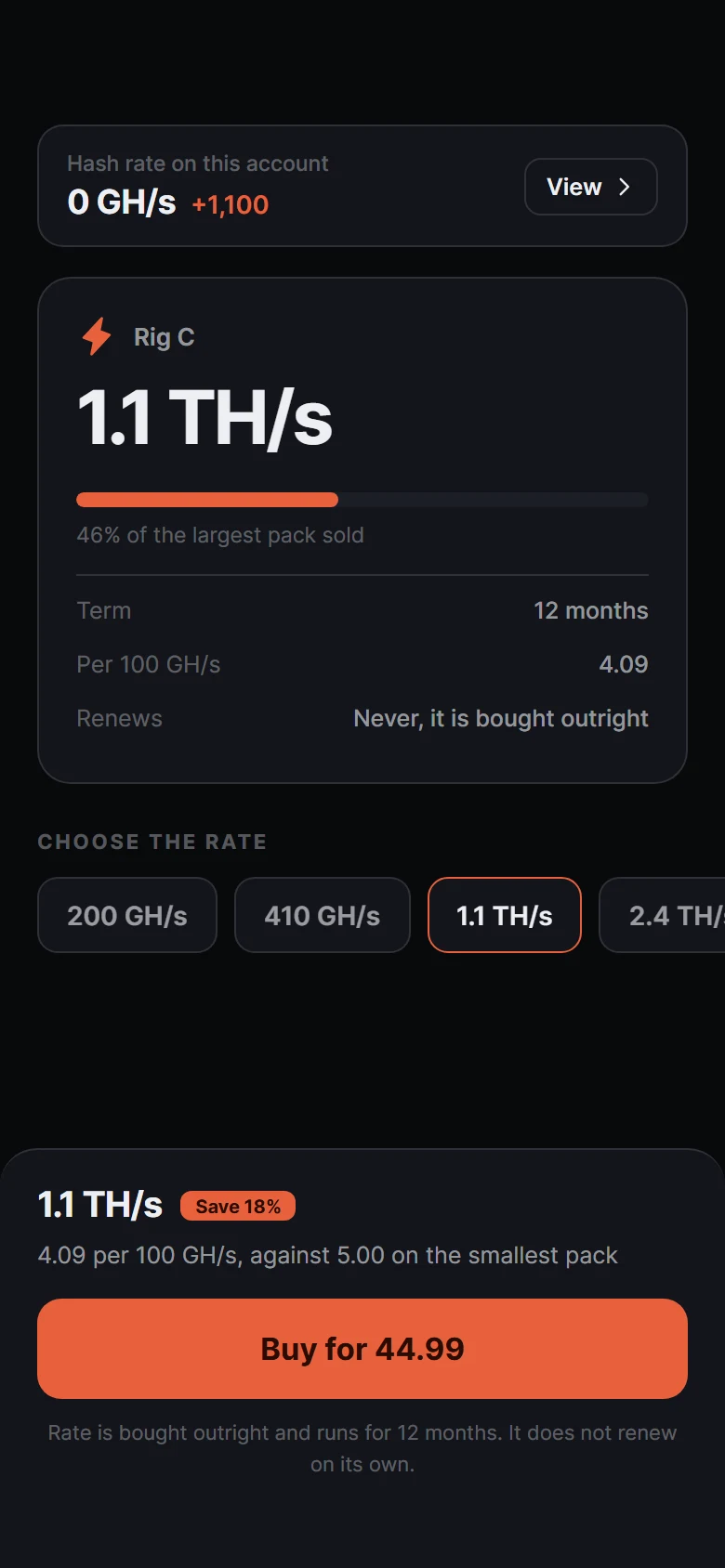 Flint Rate Packs preview