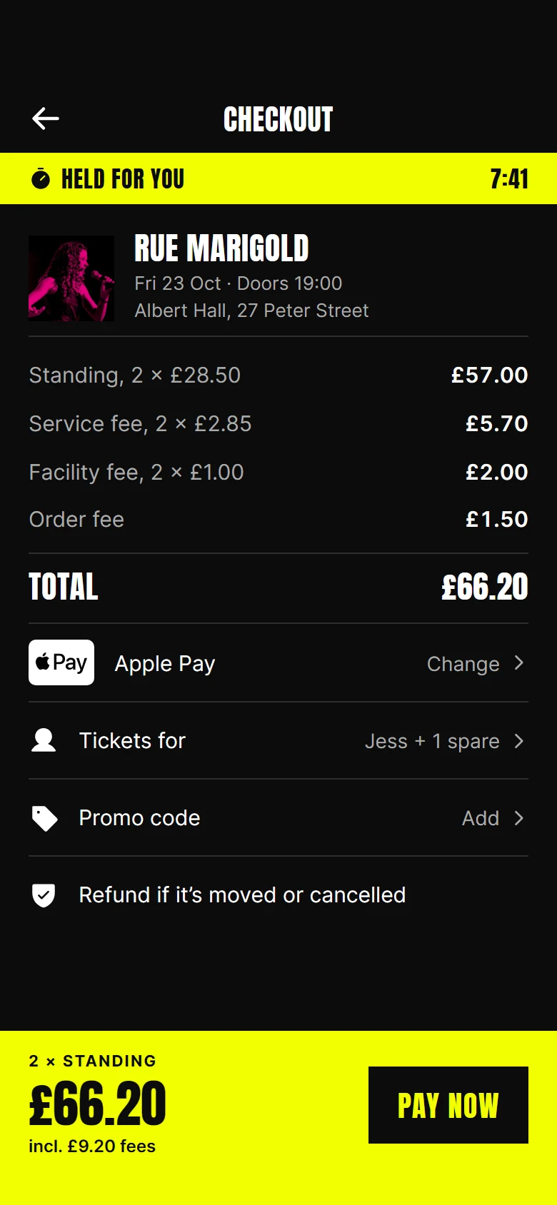 Flypost Checkout preview