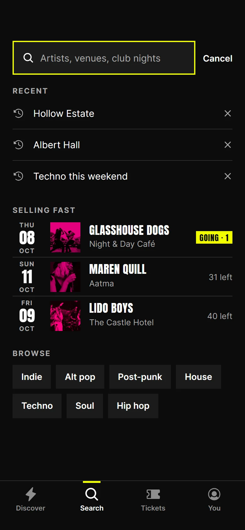 Flypost Search preview