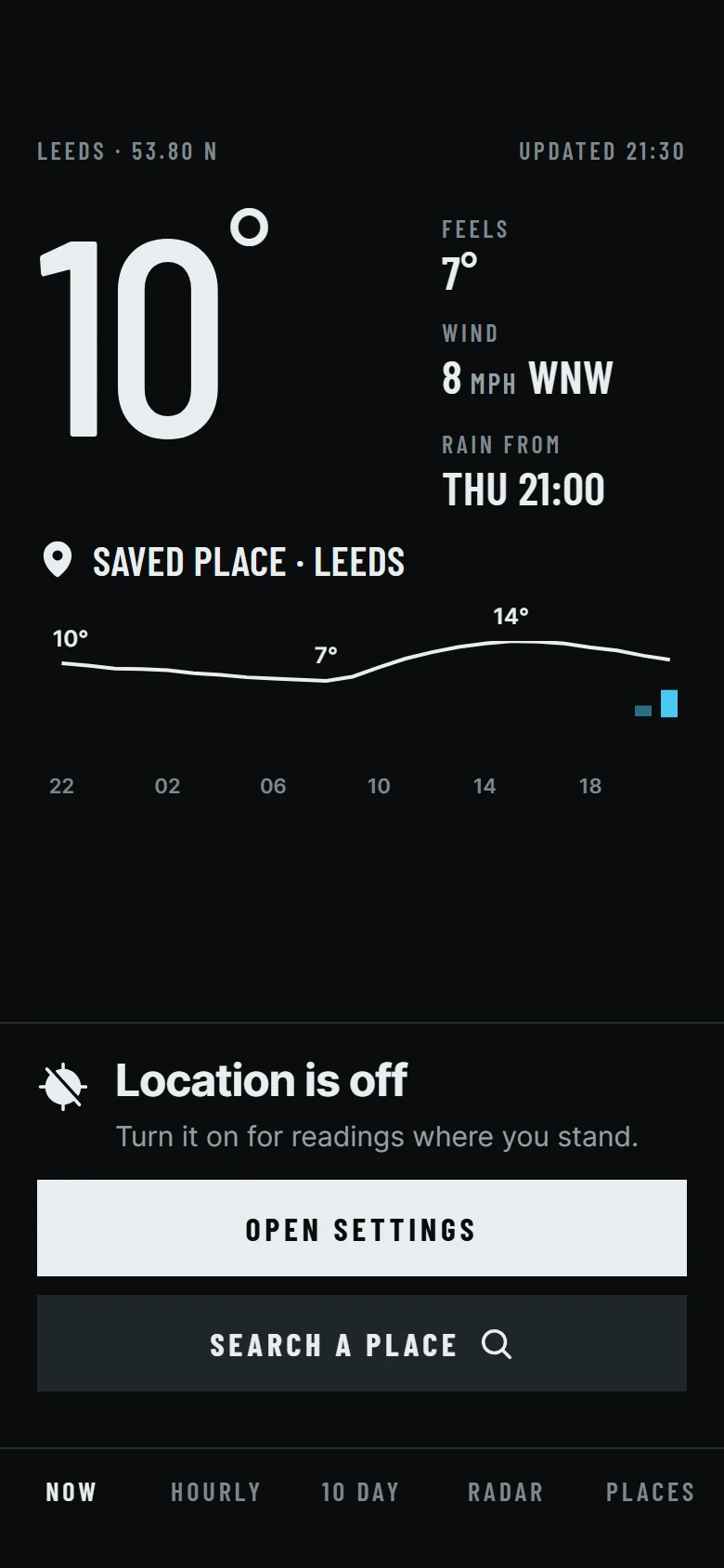 Isobar Location Off preview