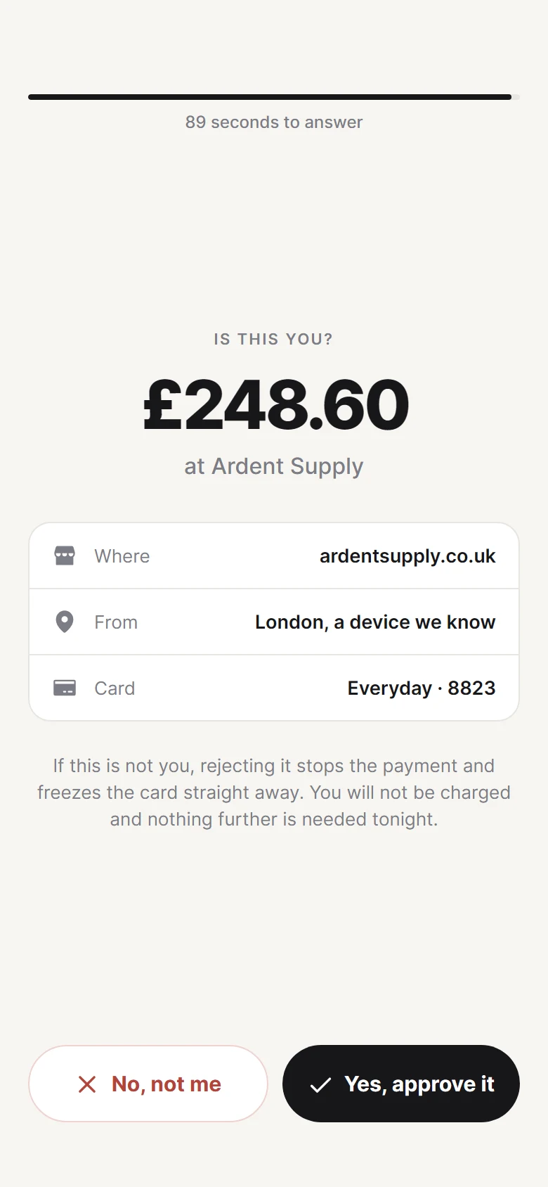 Ledger Confirm It Was You preview