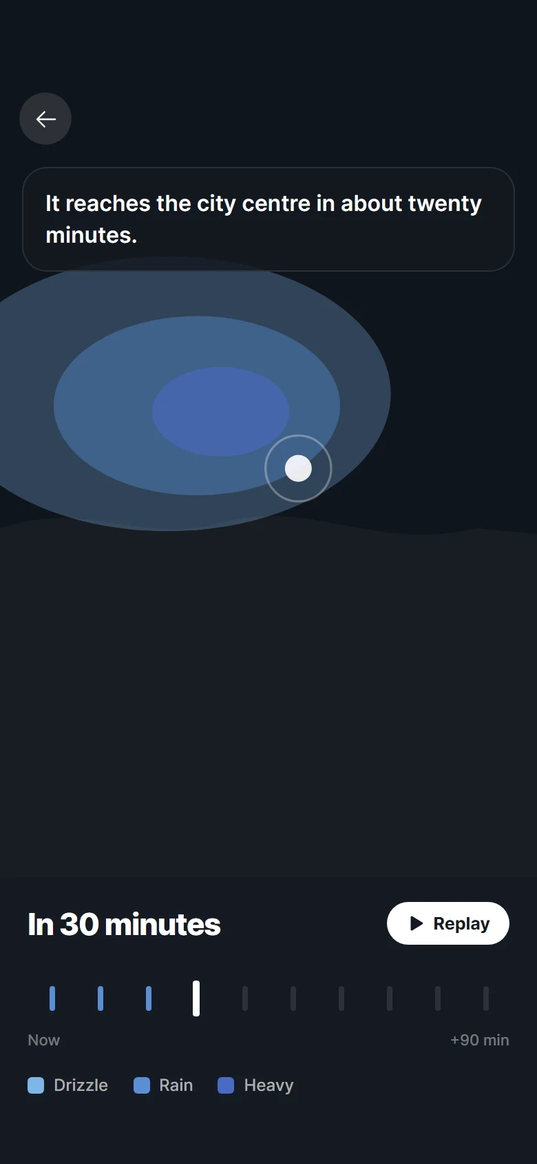 Lumen Rain Radar preview