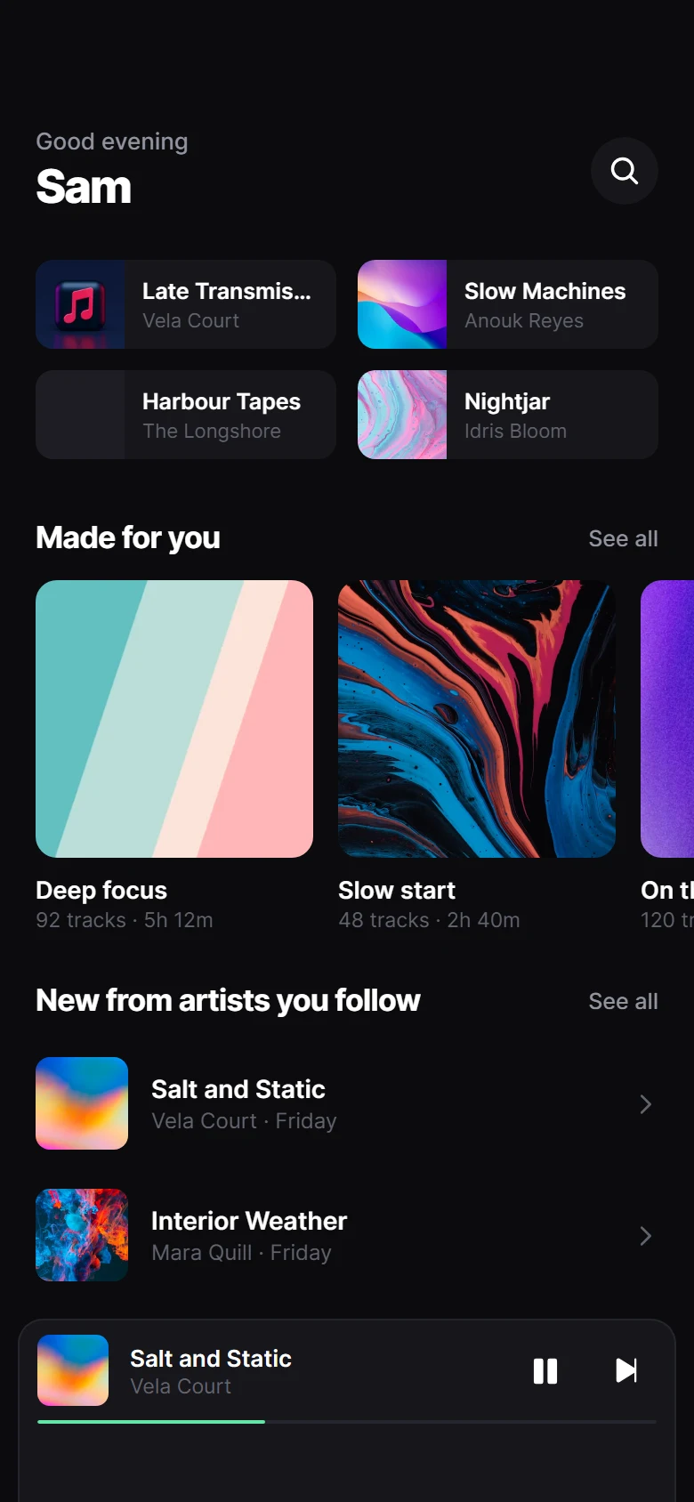 Orbit Music Home preview
