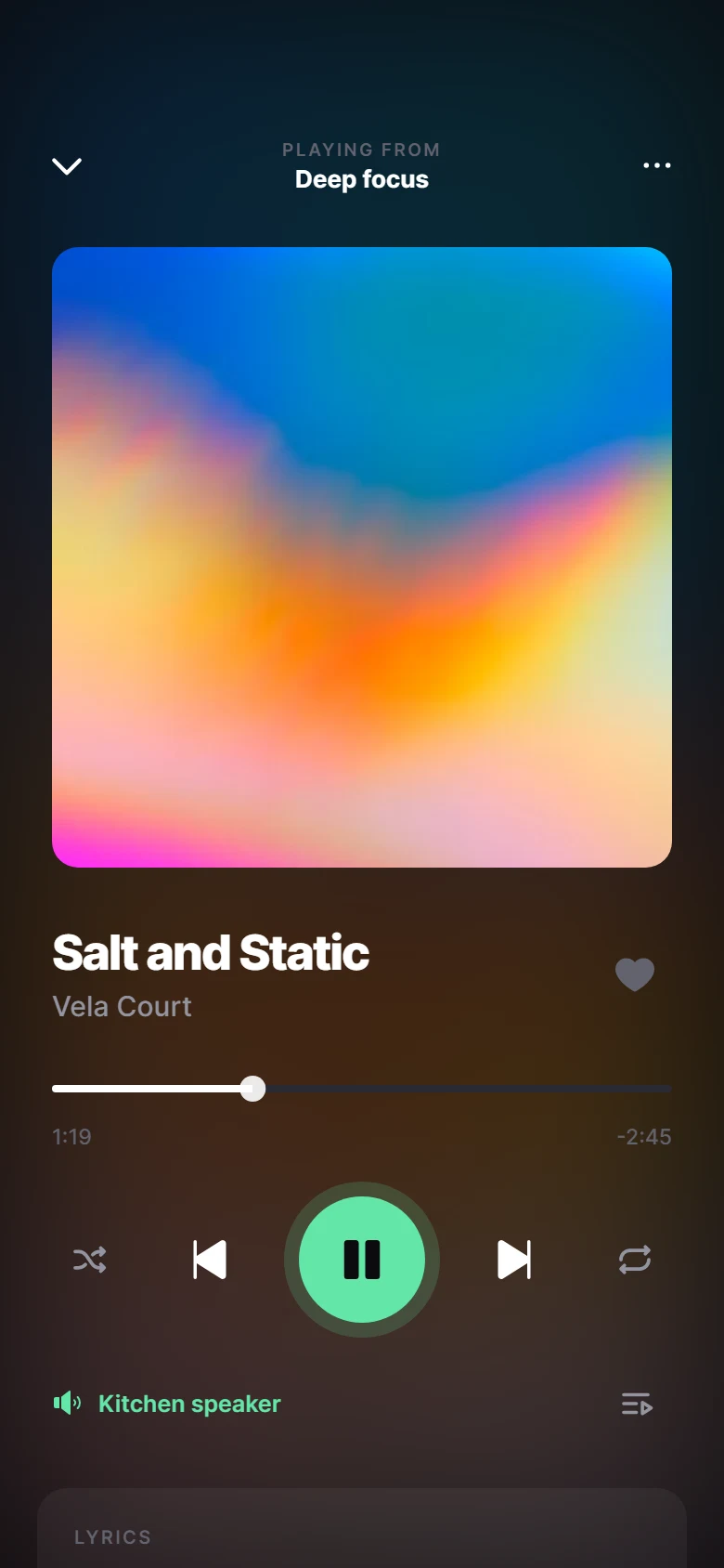 Orbit Now Playing preview