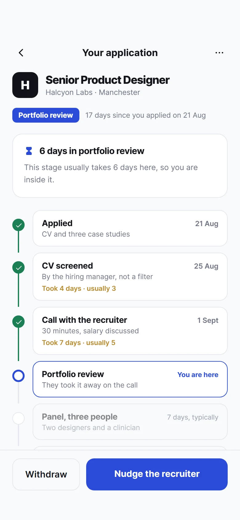 Pitch Application preview