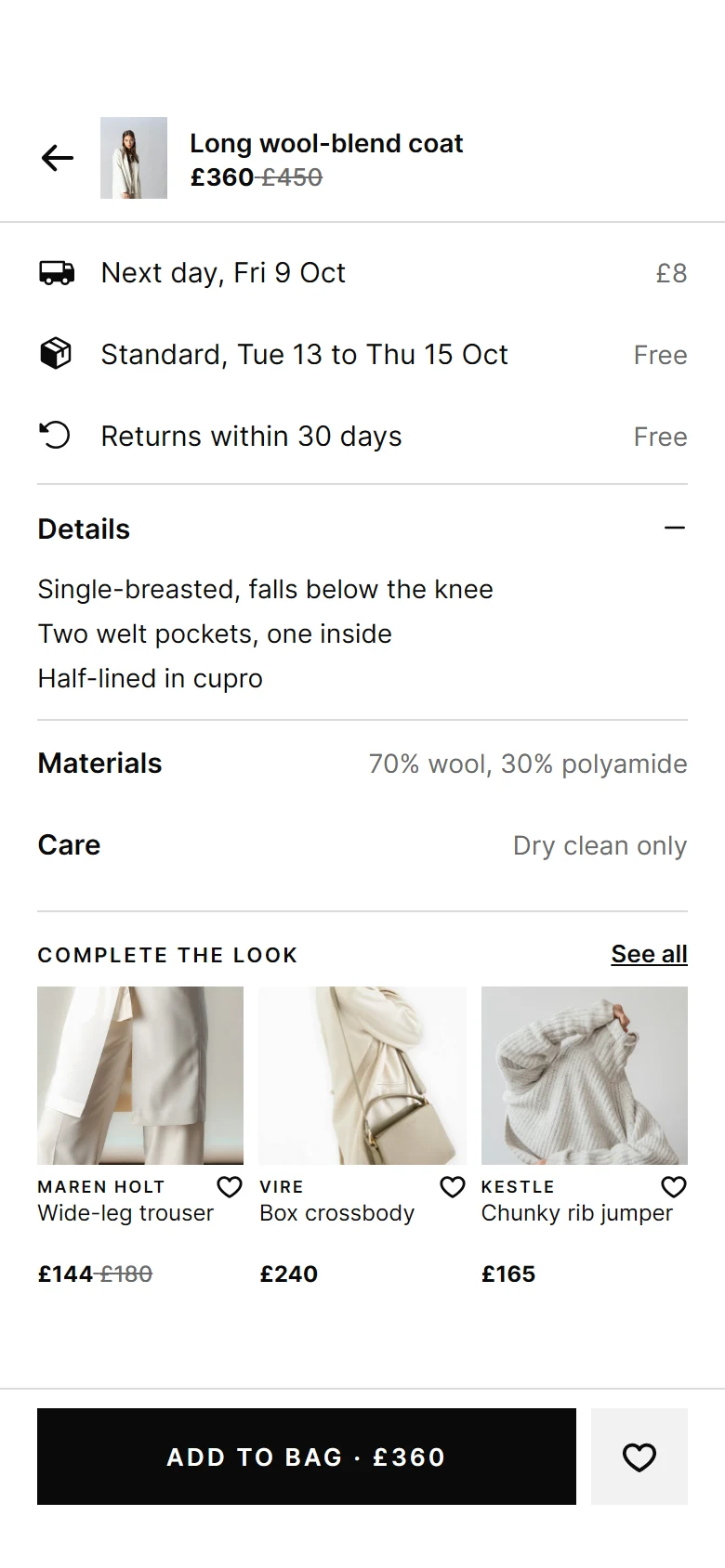 Placket Product Details preview