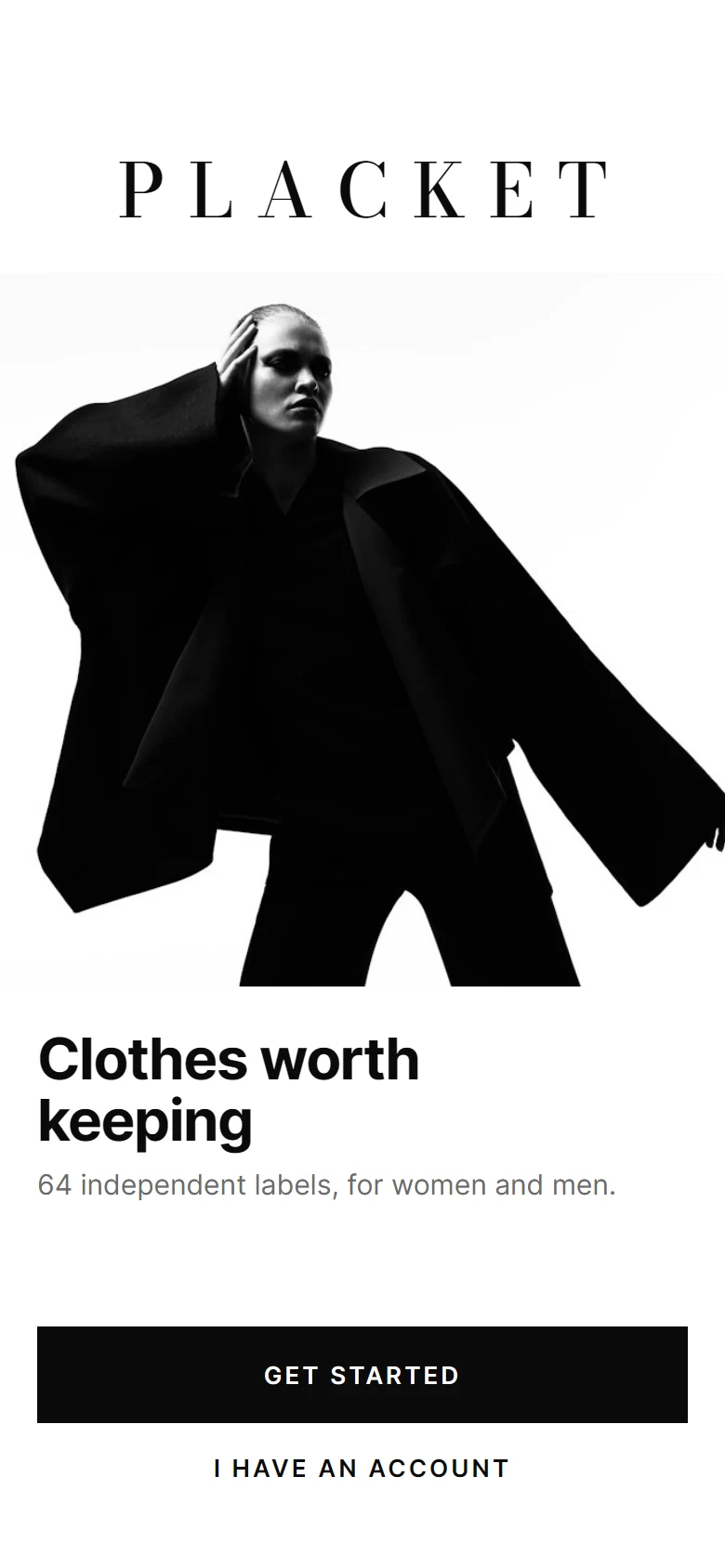 Placket Welcome preview