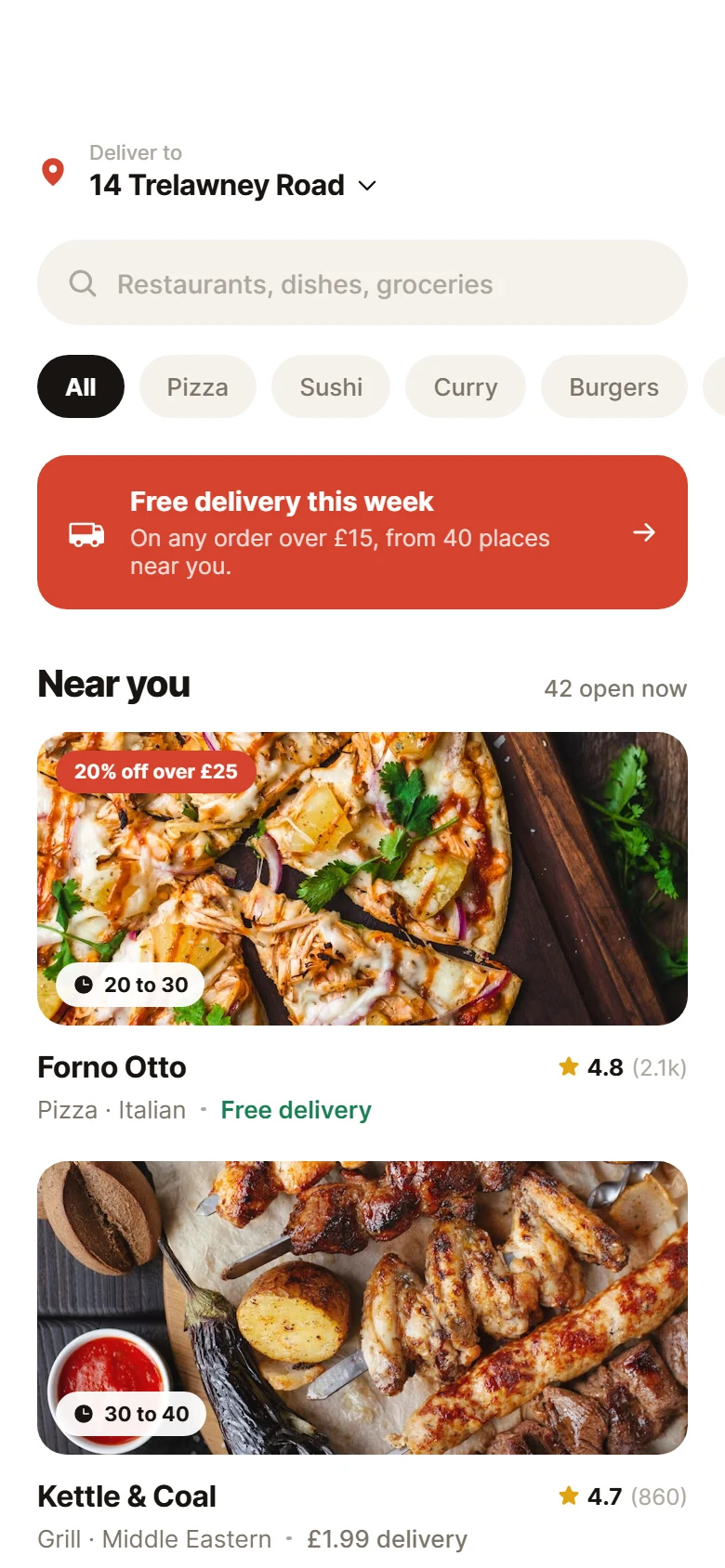 Plate Delivery Home preview