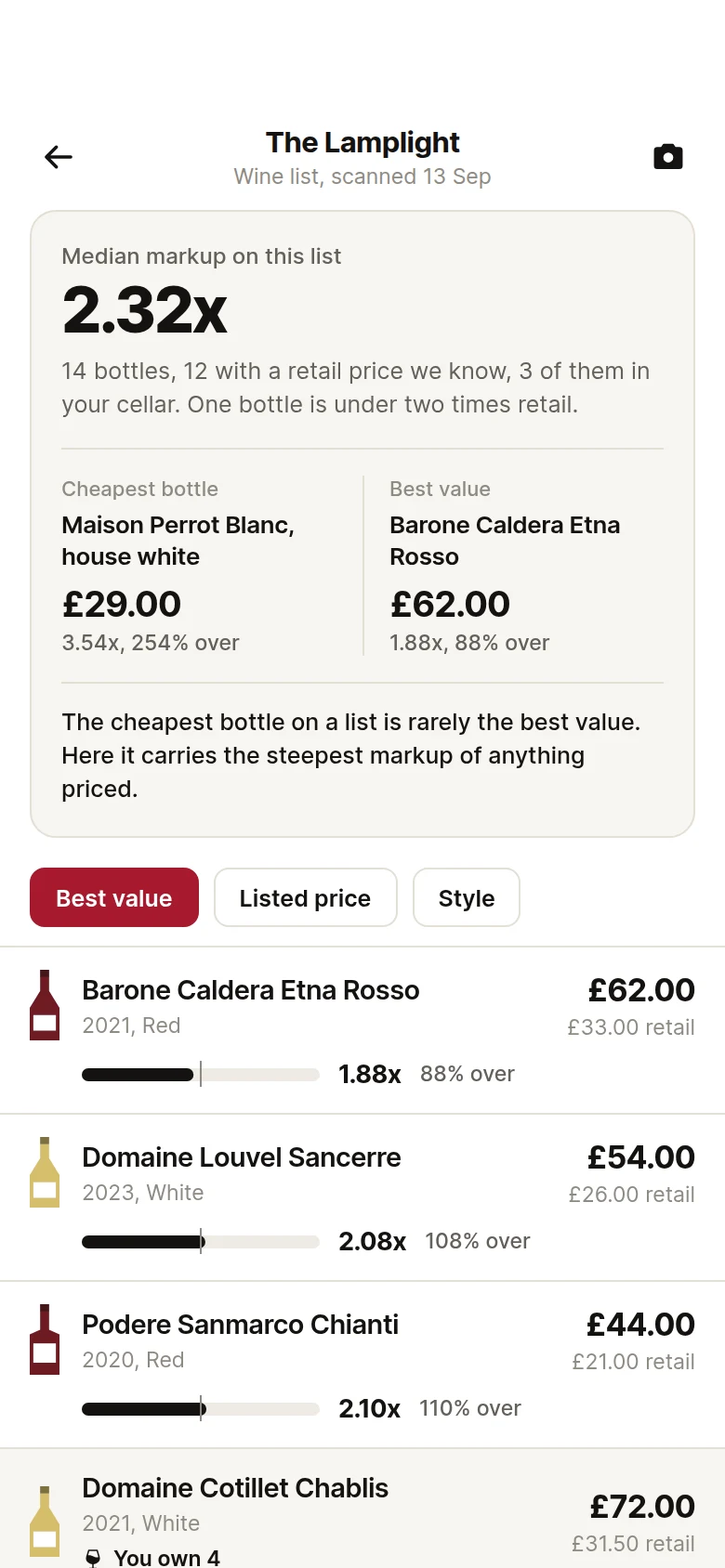 Punt The Wine List preview
