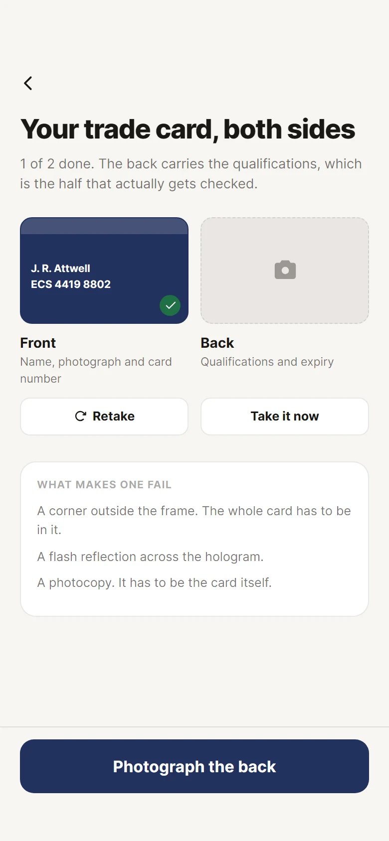 Quarry Trade Card preview