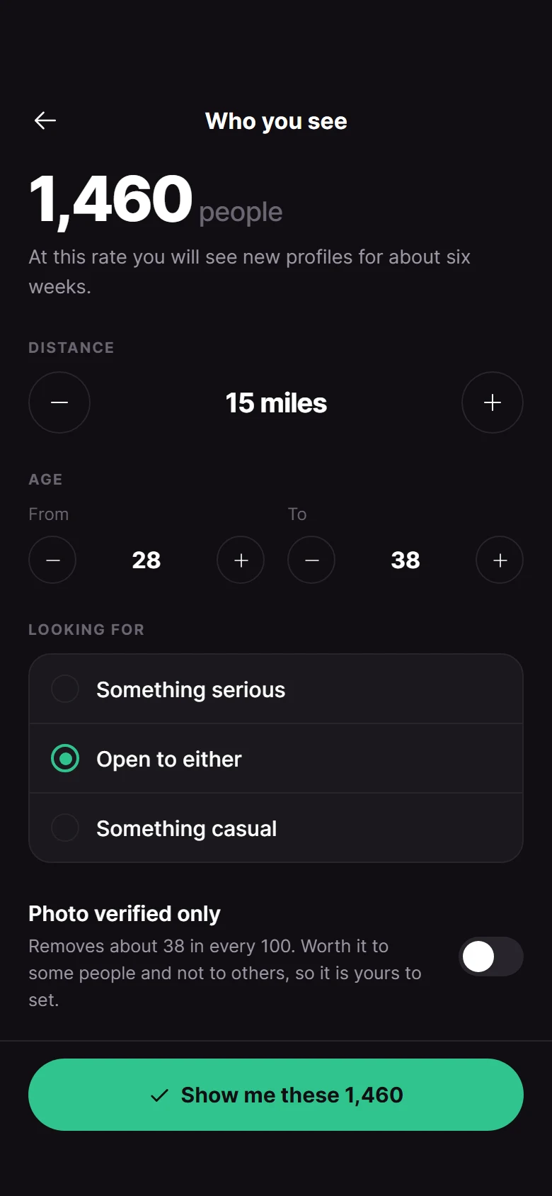 Spark Preferences preview