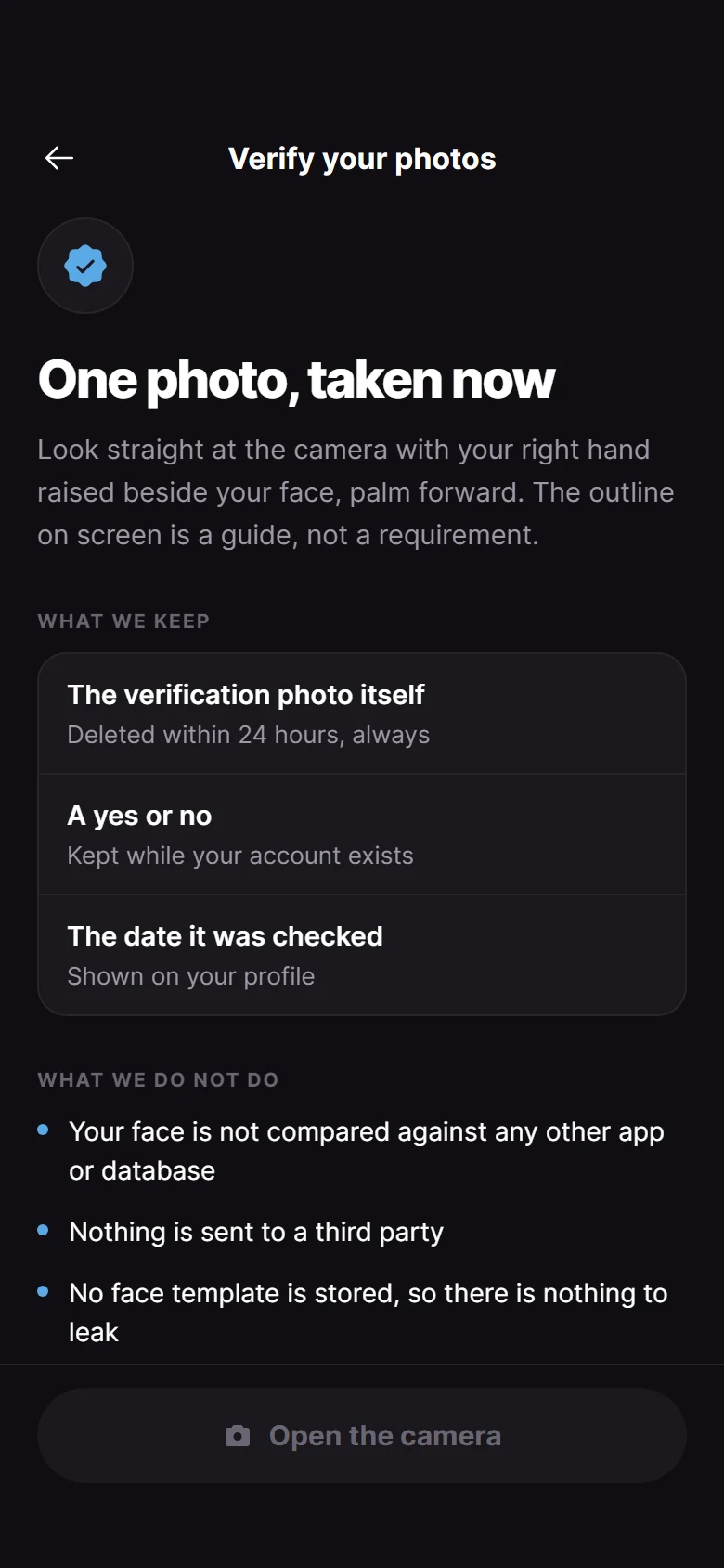 Spark Photo Verification preview