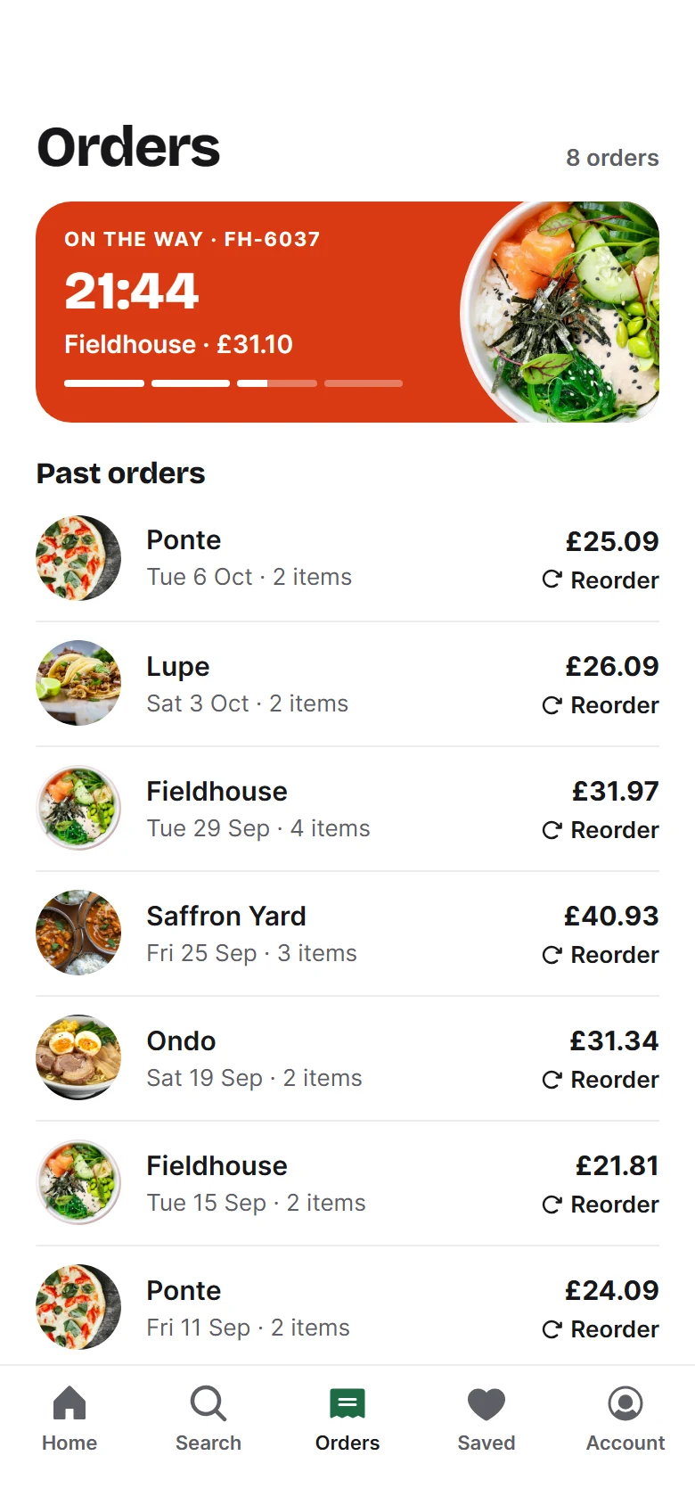 Tiffin Orders preview
