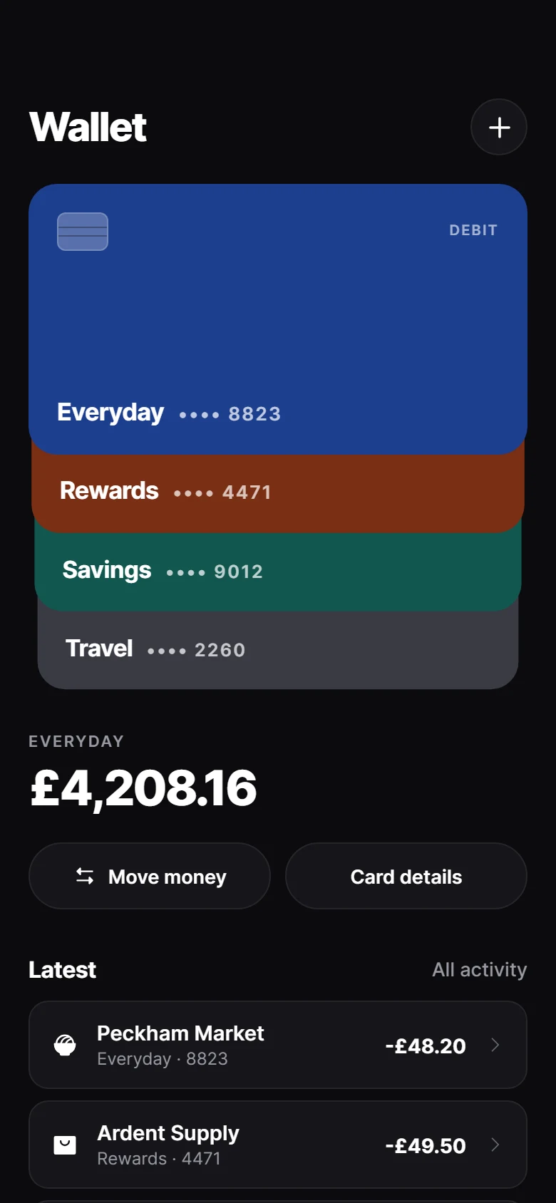 Vault Wallet preview